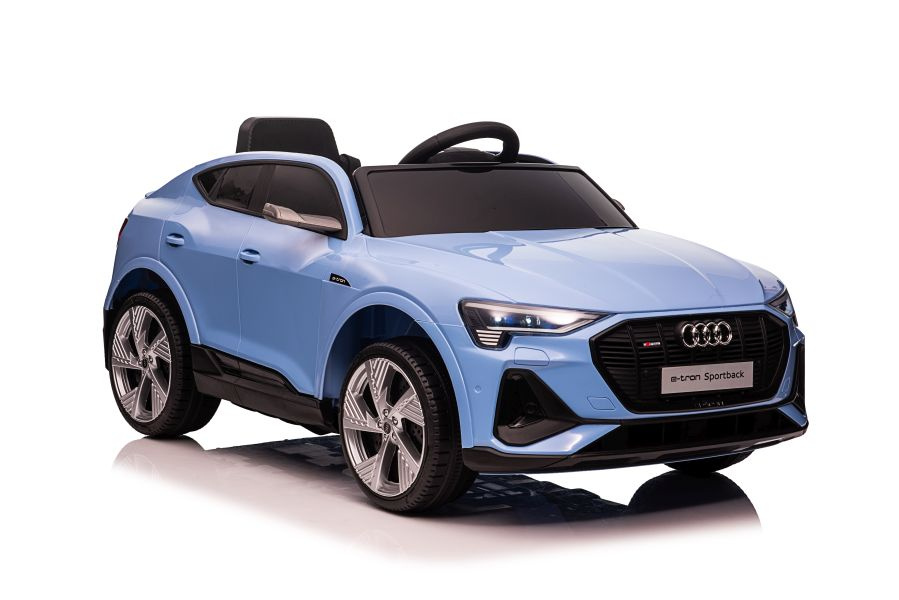 Elektrinis automobilis vaikams audi e-tron, mėlynas