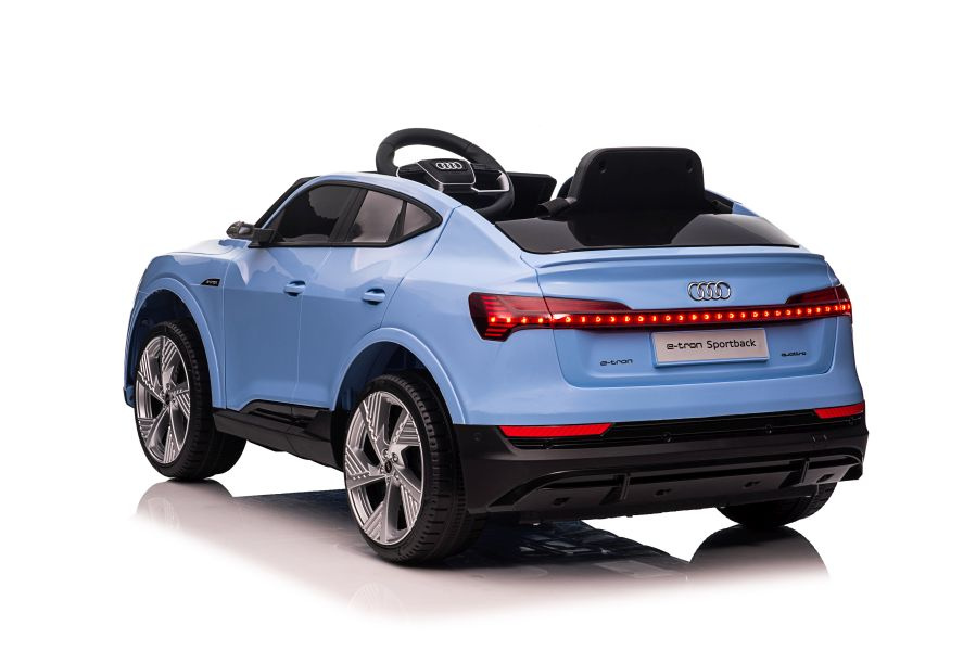 Elektrinis automobilis vaikams audi e-tron, mėlynas