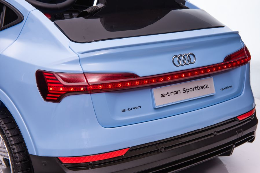 Elektrinis automobilis vaikams audi e-tron, mėlynas