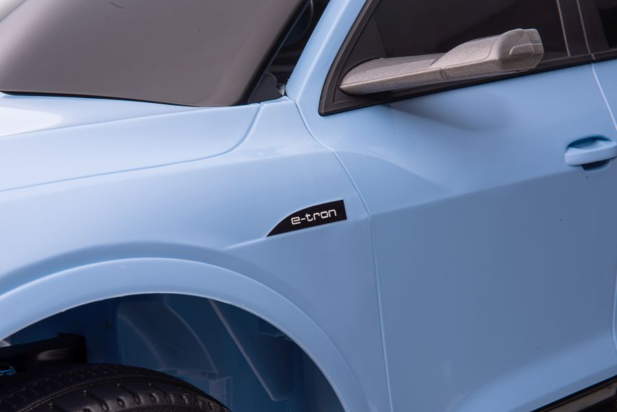 Elektrinis automobilis vaikams audi e-tron, mėlynas