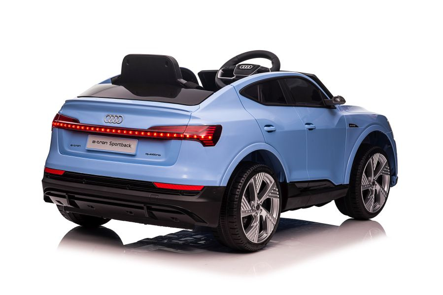 Elektrinis automobilis vaikams audi e-tron, mėlynas