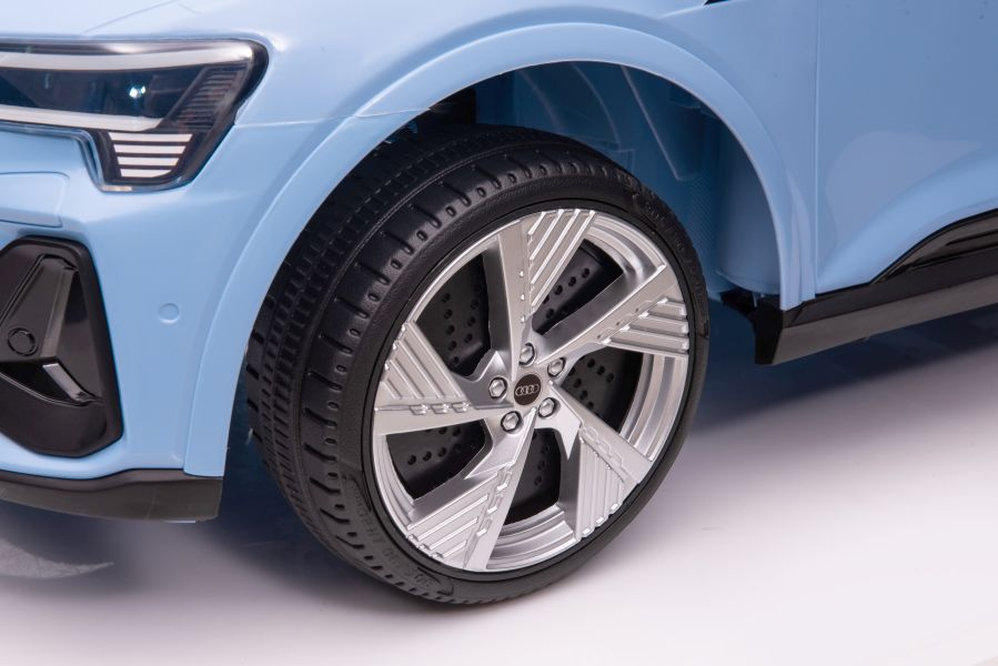Elektrinis automobilis vaikams audi e-tron, mėlynas