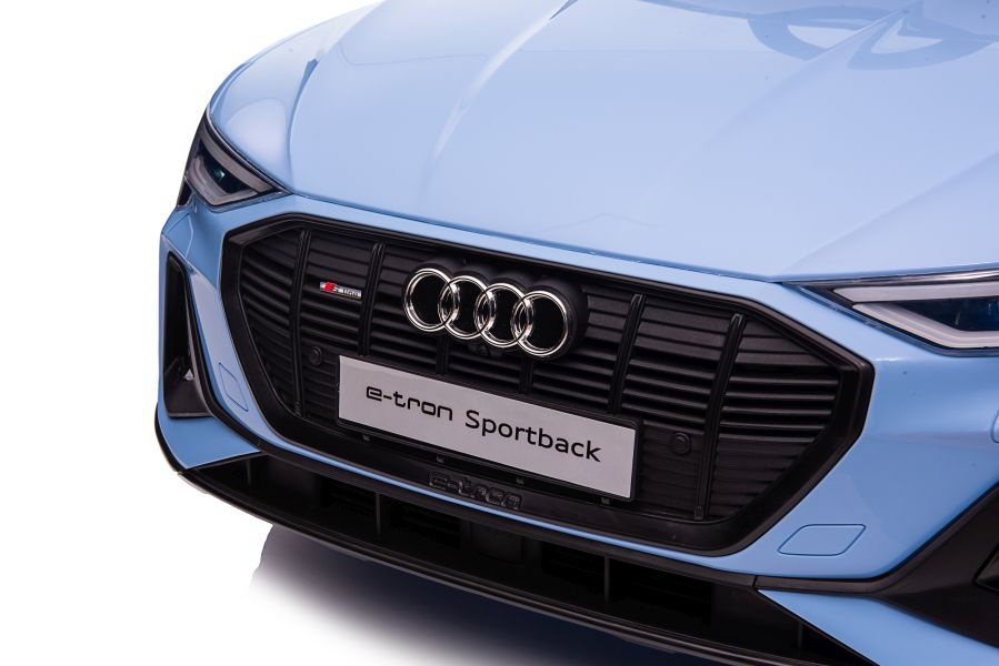 Elektrinis automobilis vaikams audi e-tron, mėlynas