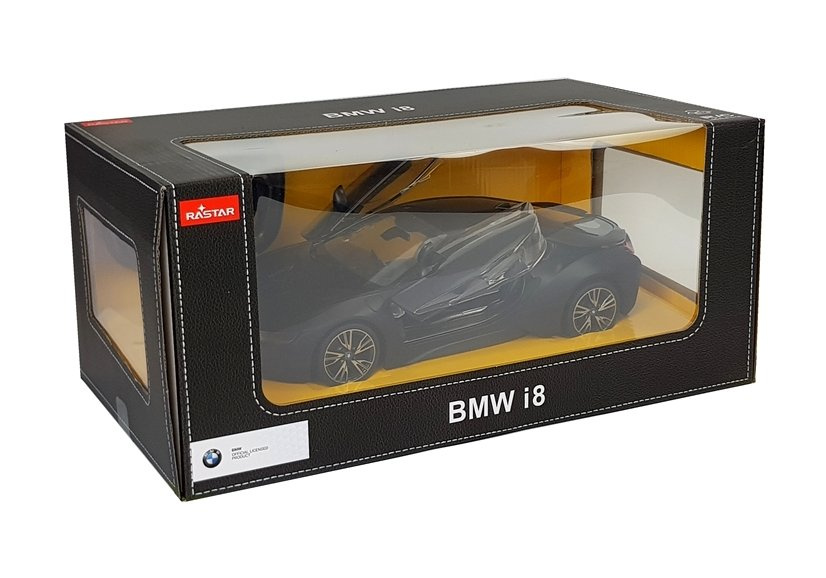 Nuotolinio valdymo automobilis bmw i8 rastar 1:14 juodas