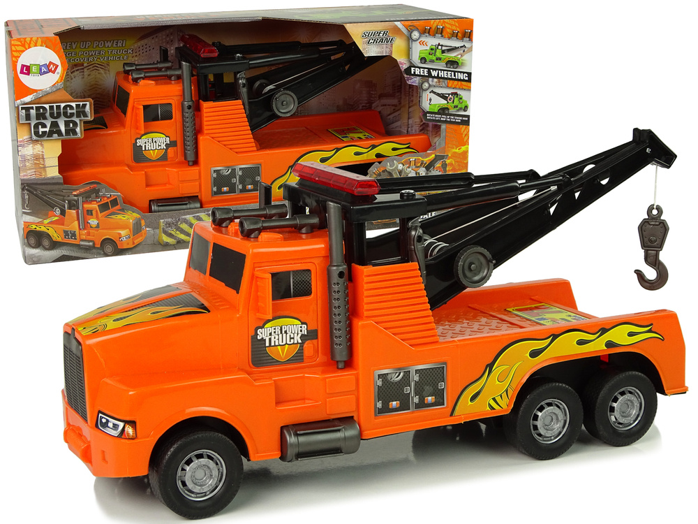 Vilkikas pagalbai kelyje lean toys recovery venicle 1:10