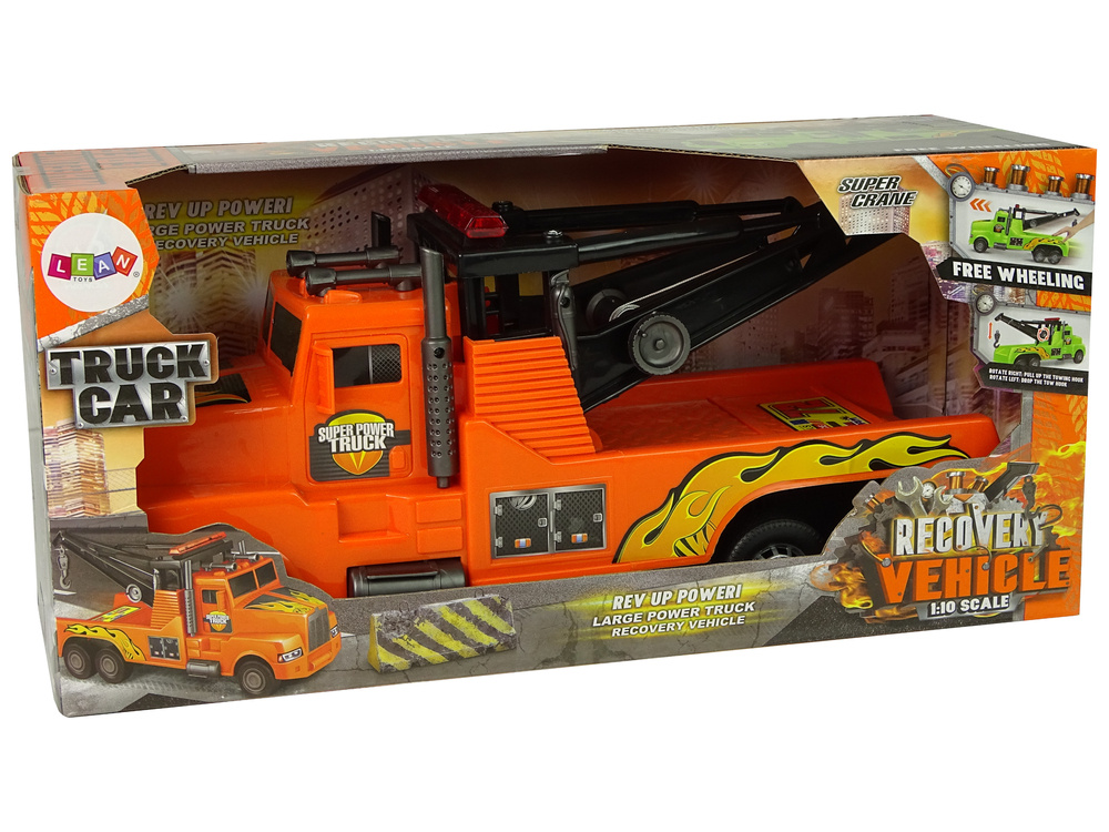 Vilkikas pagalbai kelyje lean toys recovery venicle 1:10
