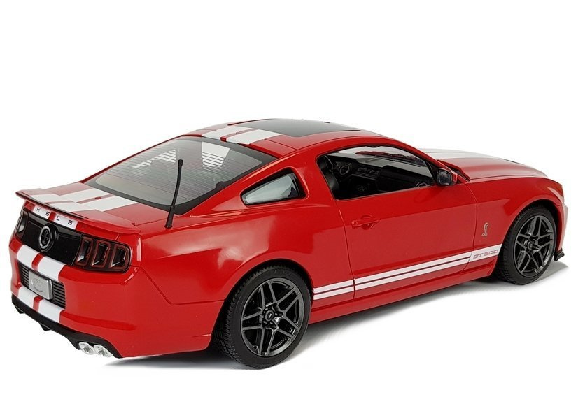 Nuotoliniu būdu valdomas ford shelby rastar automobilis 1:14, raudonas
