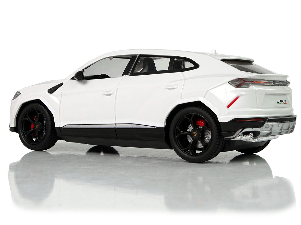Radijo bangomis valdomas lamborghini urus 1:24 baltas