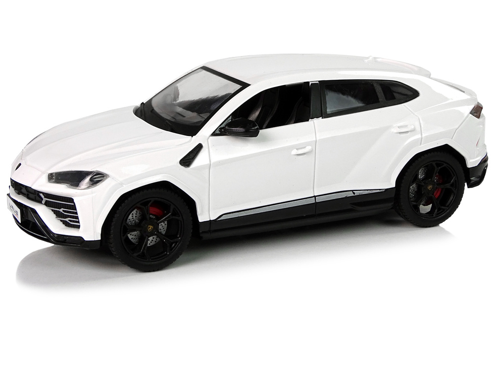 Radijo bangomis valdomas lamborghini urus 1:24 baltas