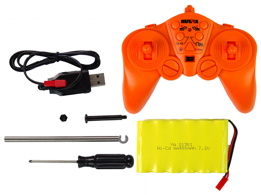 Lean toys profesionalus vikšrinis ekskavatorius r/c 15