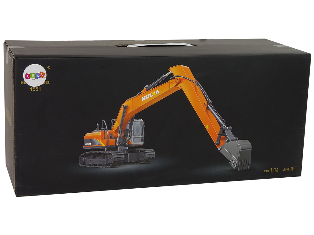 Lean toys profesionalus vikšrinis ekskavatorius r/c 15