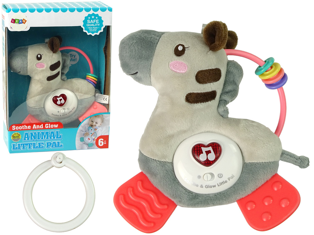 Interaktyvious edukacinis žaislas vaikams lean toys zebras