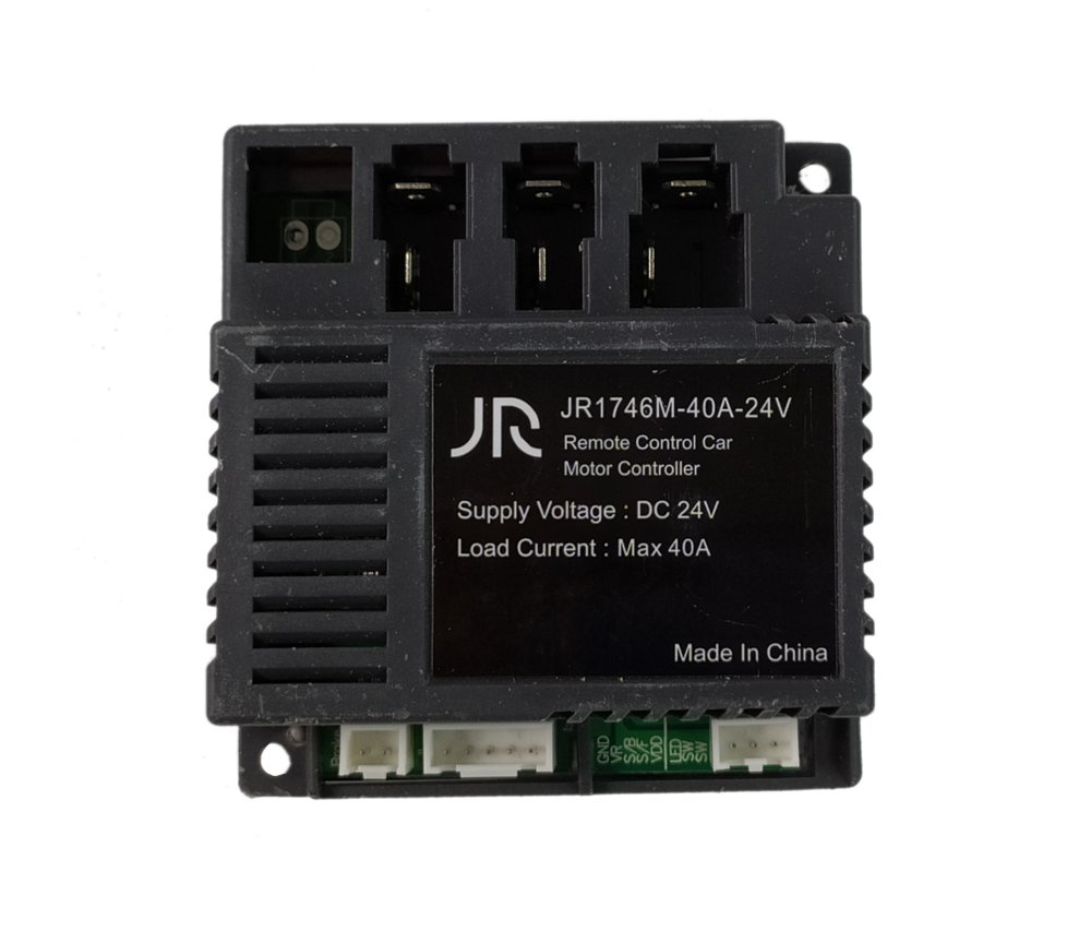 Centrinė jungtis jr1746m-40a-24v vaikų elektromobiliui bdm0909