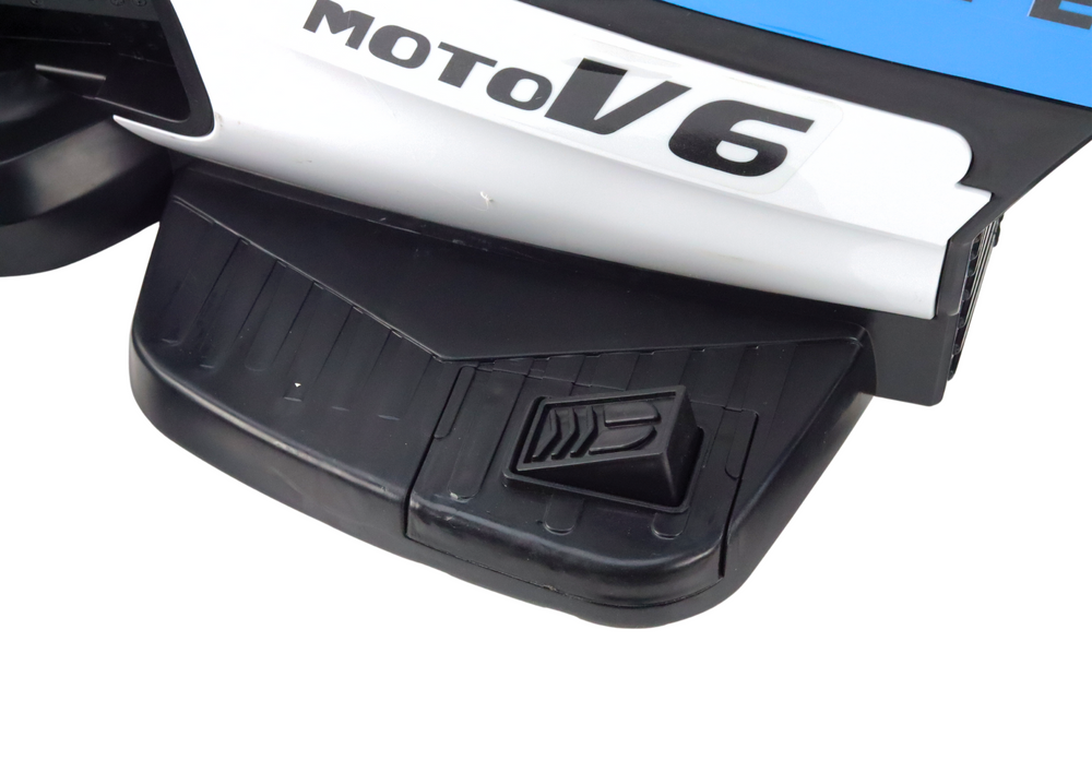 Elektrinis motociklas vaikams moto v6 ht-5188, mėlynas