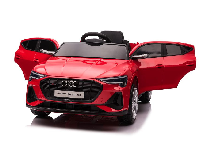 Elektromobilis vaikams audi e-tron qls-6688 raudonas