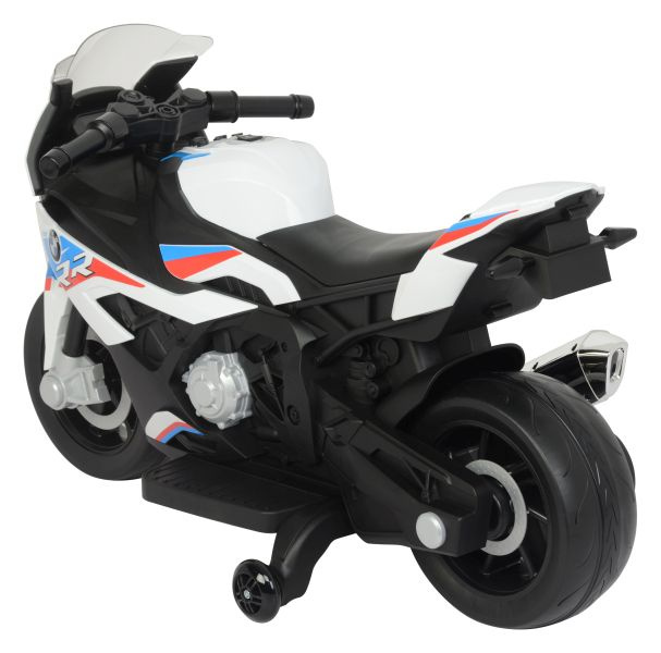 Elektromobilis vaikams lean cars bmw s1000rr 2156, baltas