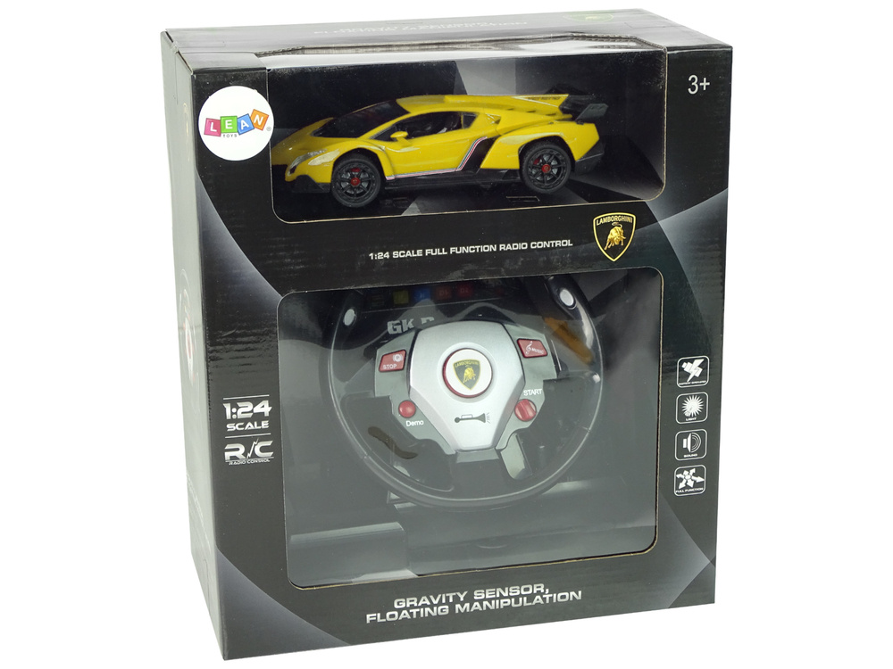 Nuotoliniu būdu valdomas lamborghini veneno su garso ir šviesos efektais