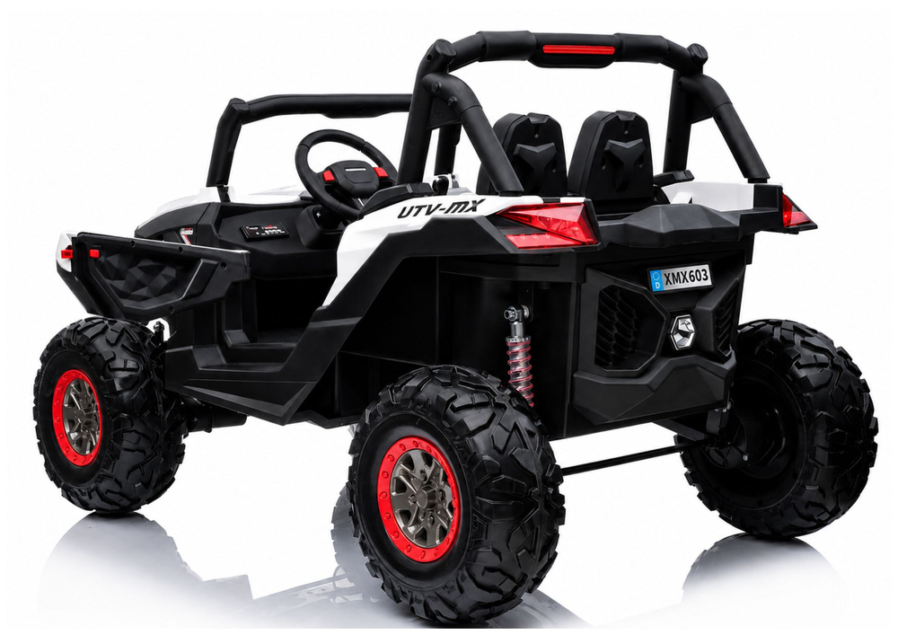 Vaikų elektrinis automobilis XMX603 baltas 2