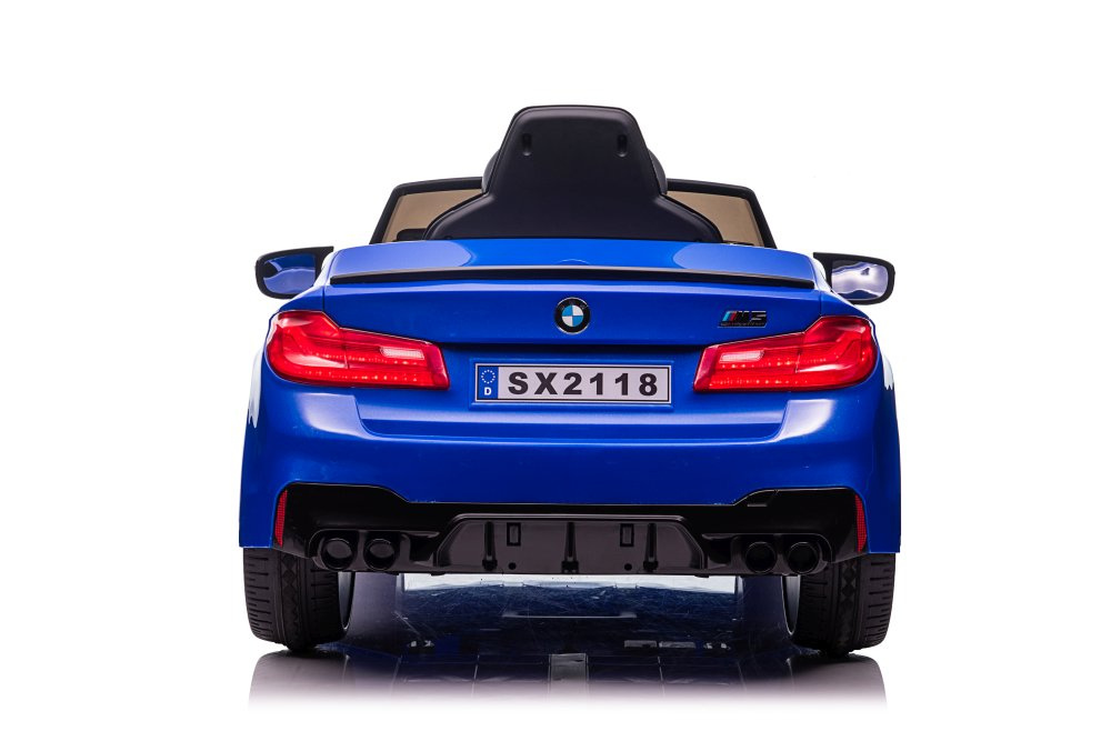Vienvietis elektromobilis vaikams bmw m5, mėlynas