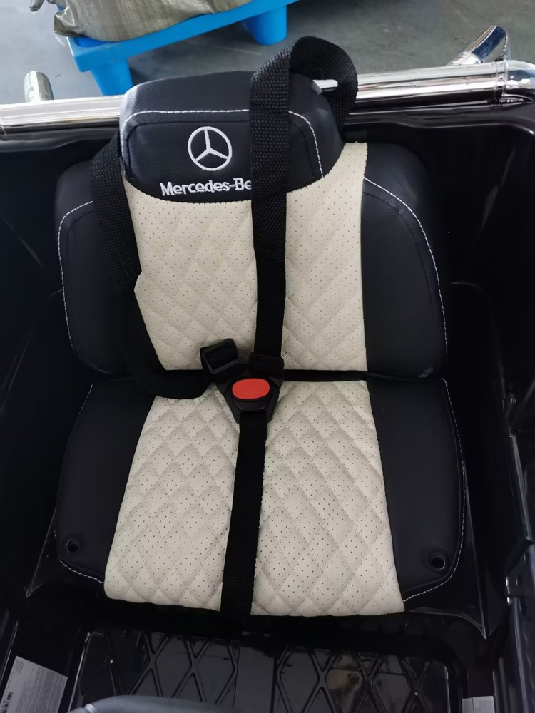 Vienvietis elektromobilis vaikams 6x6 mercedes benz g63, juodas