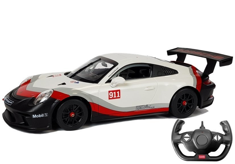 Nuotoliniu būdu valdomas porsche 911 gt3 cup, rastar rc