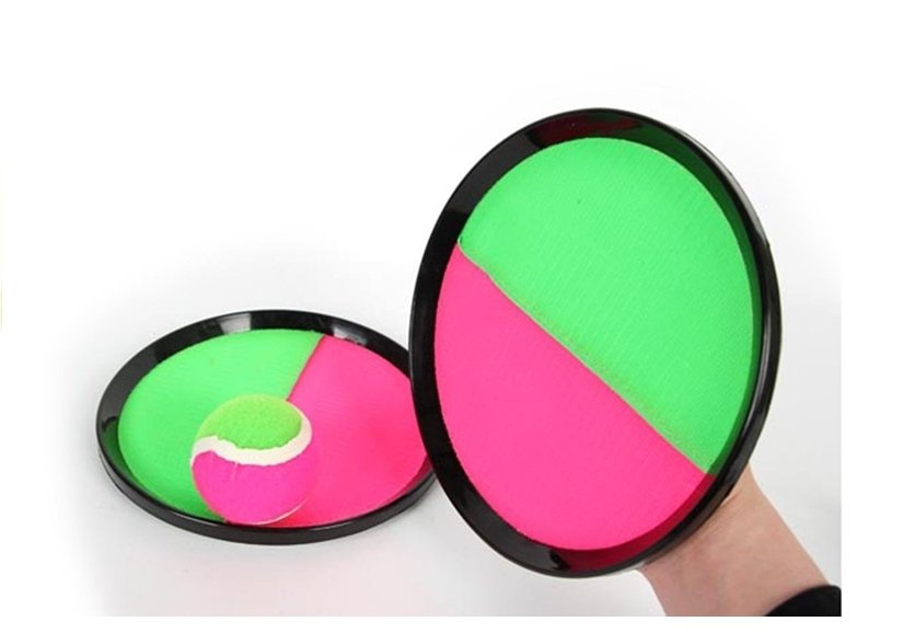 Žaidimas kamuoliukais su Velcro laikikliais, 17 cm