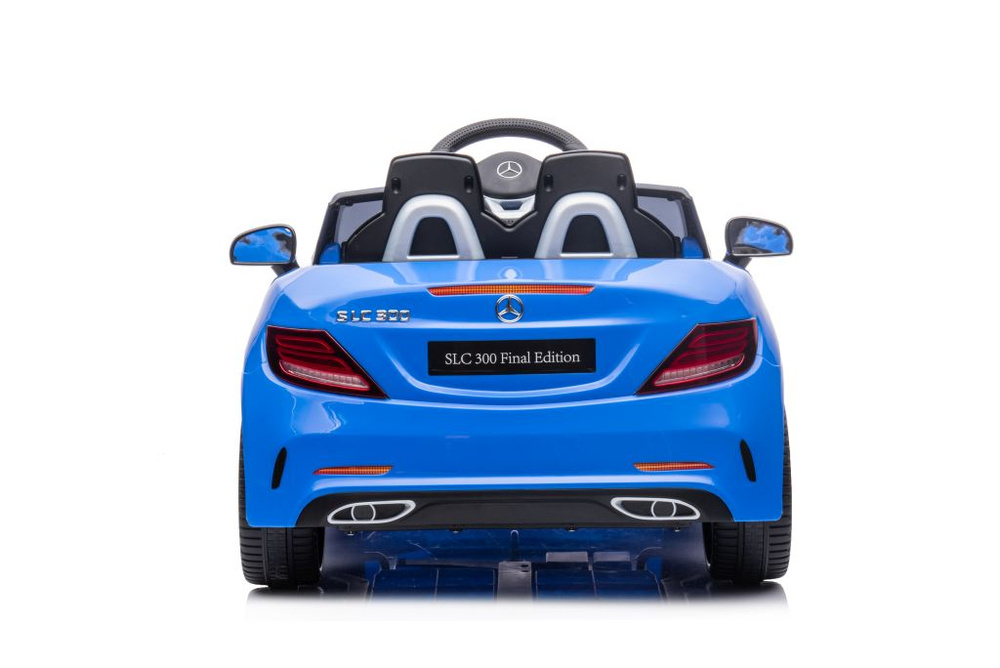 Dvivietis elektromobilis vaikams mercedes slc 300, mėynas