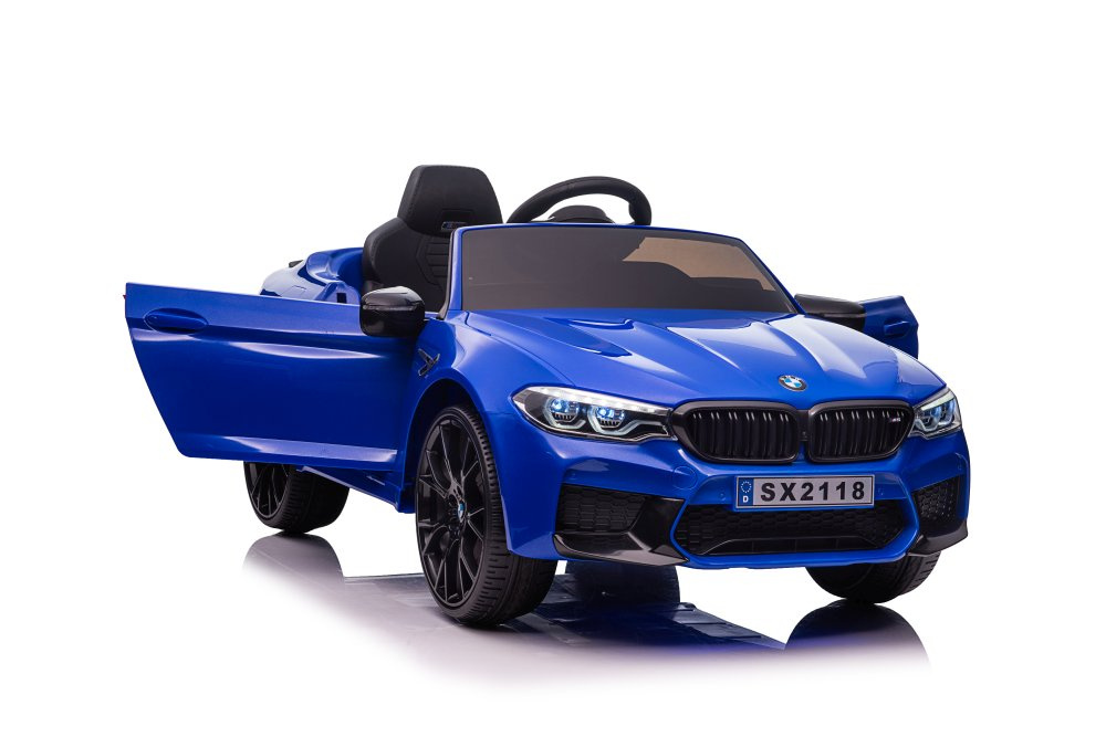 Vienvietis elektromobilis vaikams bmw m5 drift, mėlynas