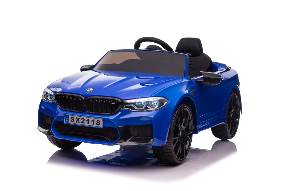 Vienvietis elektromobilis vaikams bmw m5 drift, mėlynas