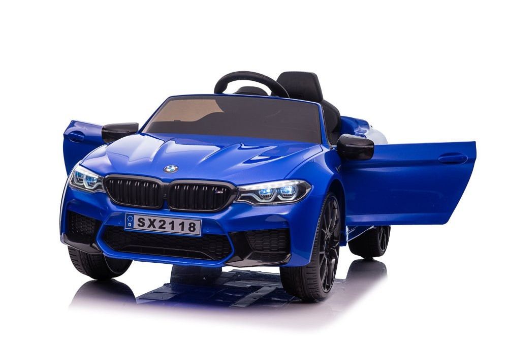 Vienvietis elektromobilis vaikams bmw m5 drift, mėlynas