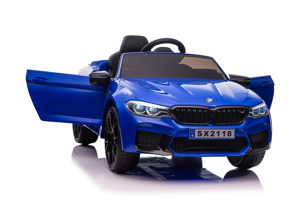 Vienvietis elektromobilis vaikams bmw m5 drift, mėlynas