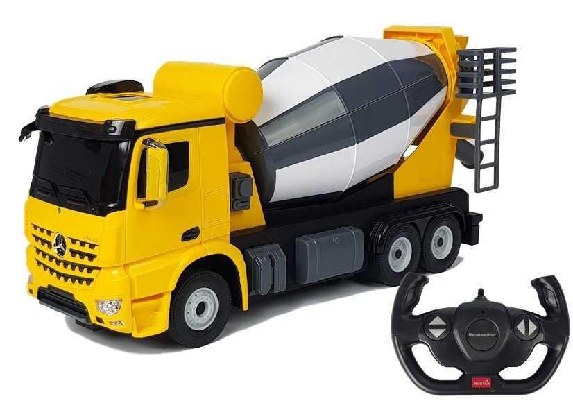 Nuotoliniu būdu valdomas mercedes-benz arocs betono maišyklė vaikams
