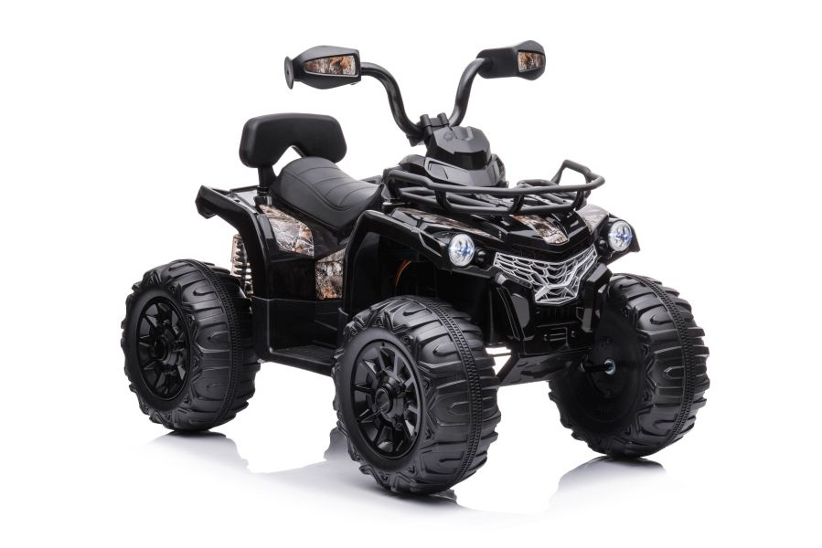 Vaikiškas elektrinis keturratis ufm js009, juodas