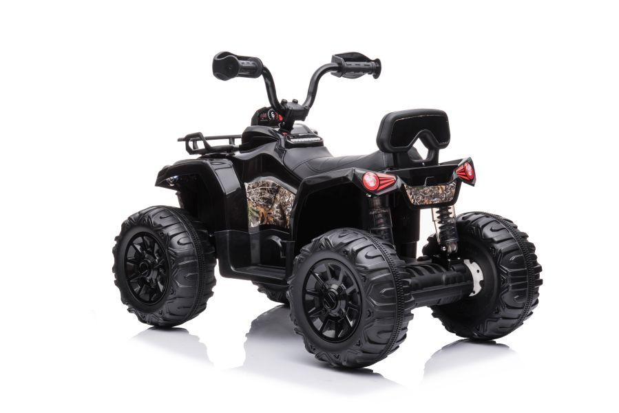 Vaikiškas elektrinis keturratis ufm js009, juodas