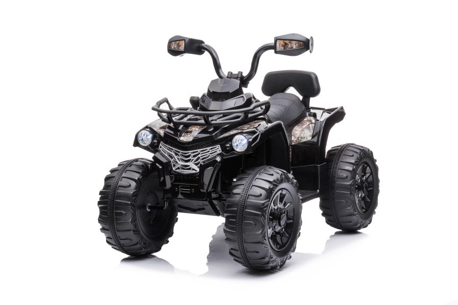 Vaikiškas elektrinis keturratis ufm js009, juodas