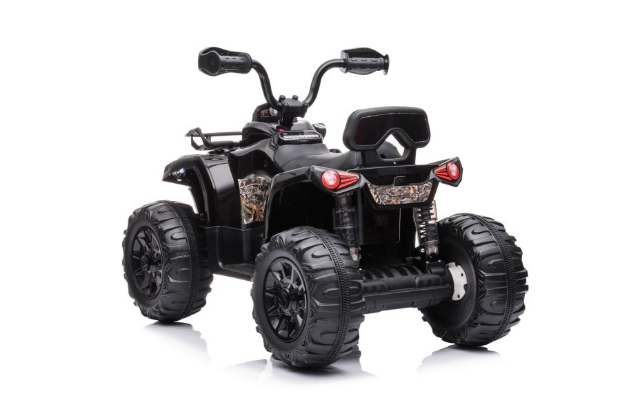 Vaikiškas elektrinis keturratis ufm js009, juodas