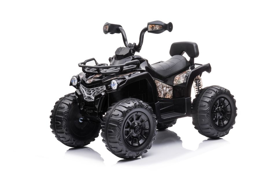 Vaikiškas elektrinis keturratis ufm js009, juodas