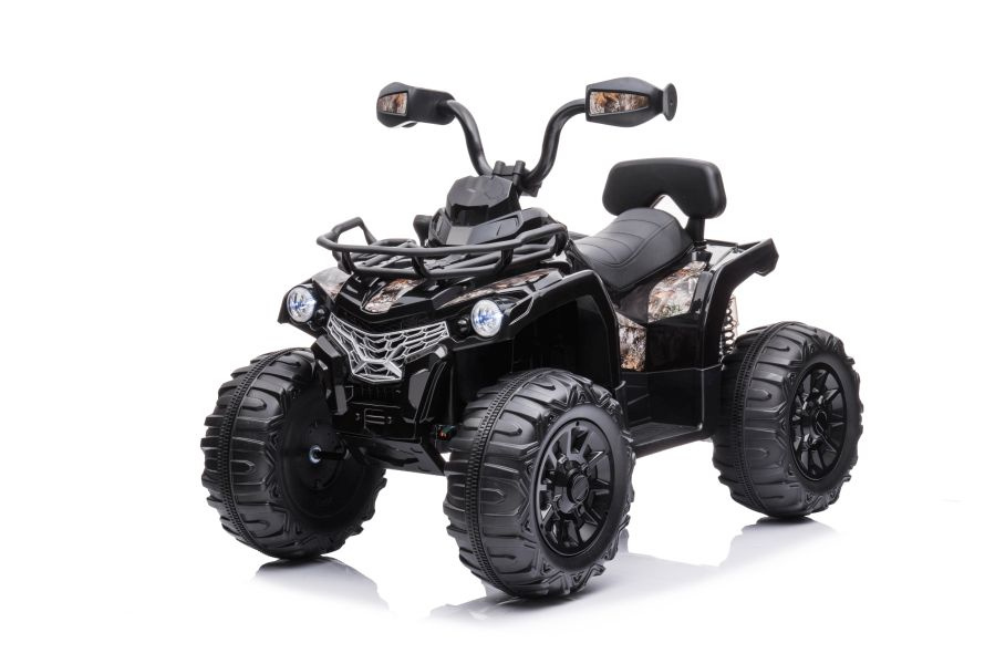 Vaikiškas elektrinis keturratis ufm js009, juodas