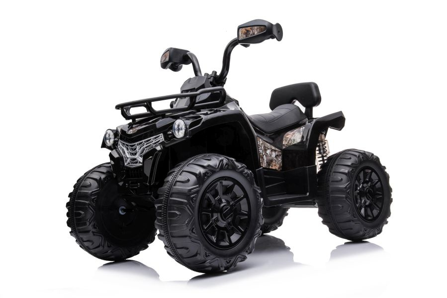Vaikiškas elektrinis keturratis ufm js009, juodas