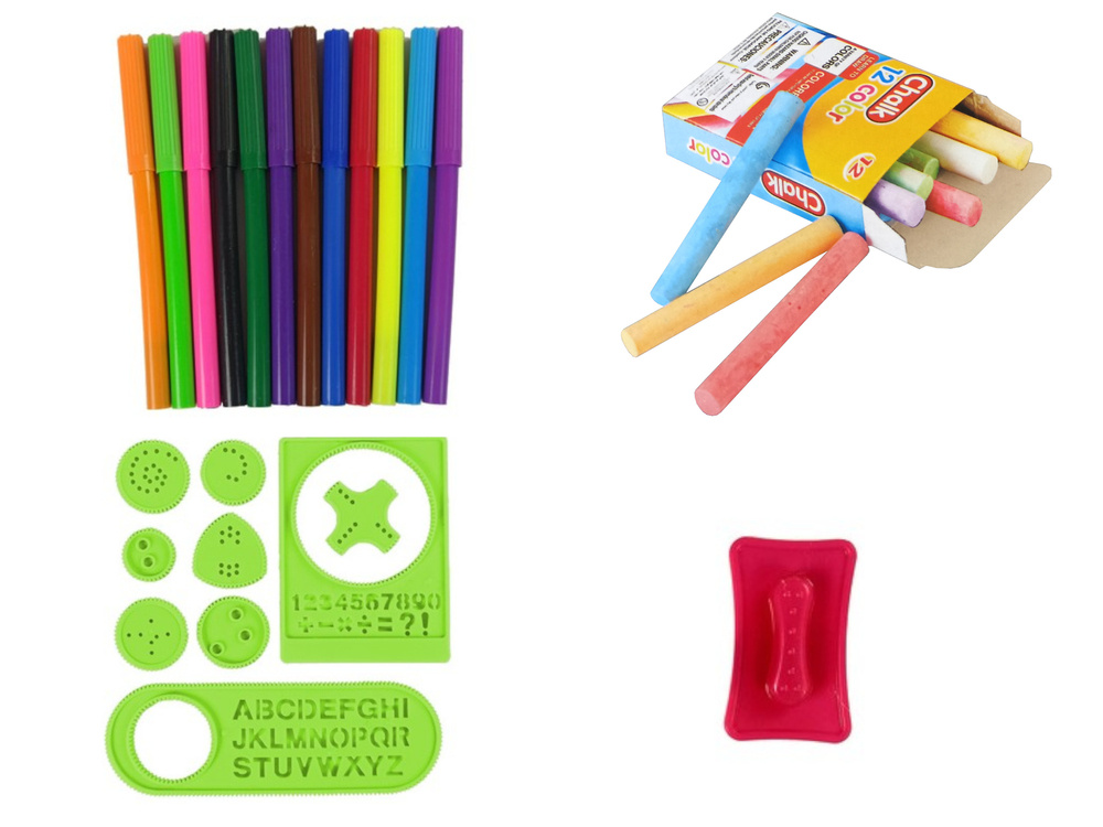 Dvipusė piešimo lenta 2 in 1