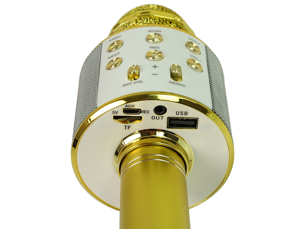 Belaidis mikrofonas ws-858 su usb garsiakalbiu 2