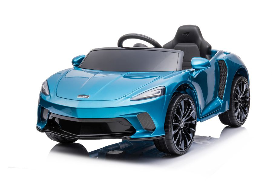 Vienvietis elektromobilis vaikams mclaren gt 12v, mėlynas blizgus