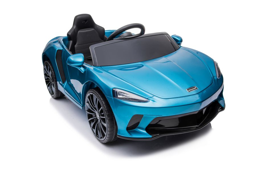 Vienvietis elektromobilis vaikams mclaren gt 12v, mėlynas blizgus