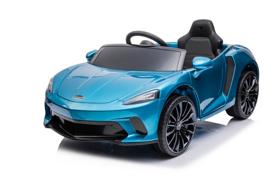 Vienvietis elektromobilis vaikams mclaren gt 12v, mėlynas blizgus