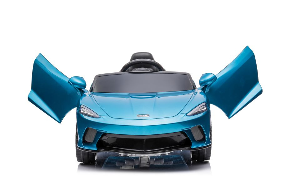 Vienvietis elektromobilis vaikams mclaren gt 12v, mėlynas blizgus