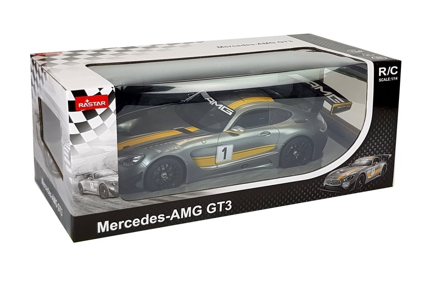 Nuotolinio valdymo automobilis mercedes amg gt3 1:14