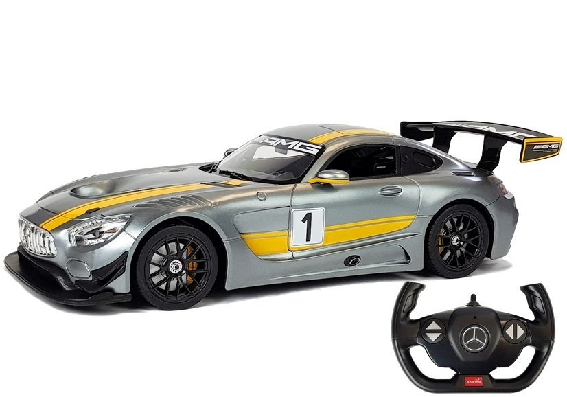 Nuotolinio valdymo automobilis mercedes amg gt3 1:14