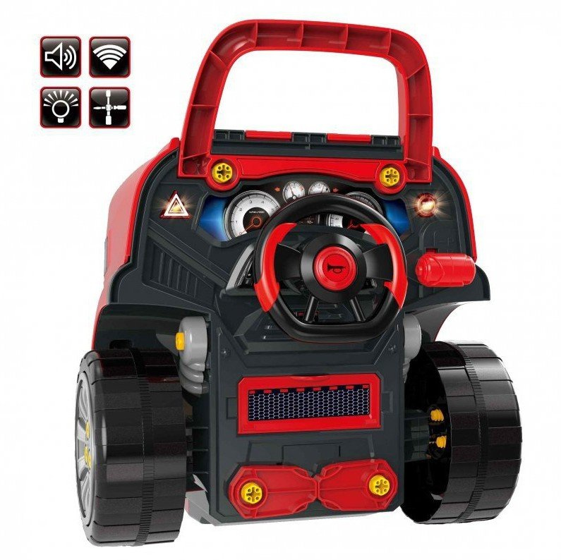 Jaunojo mechaniko sunkvežimio taisymo komplektas ir priedai 61 vnt.