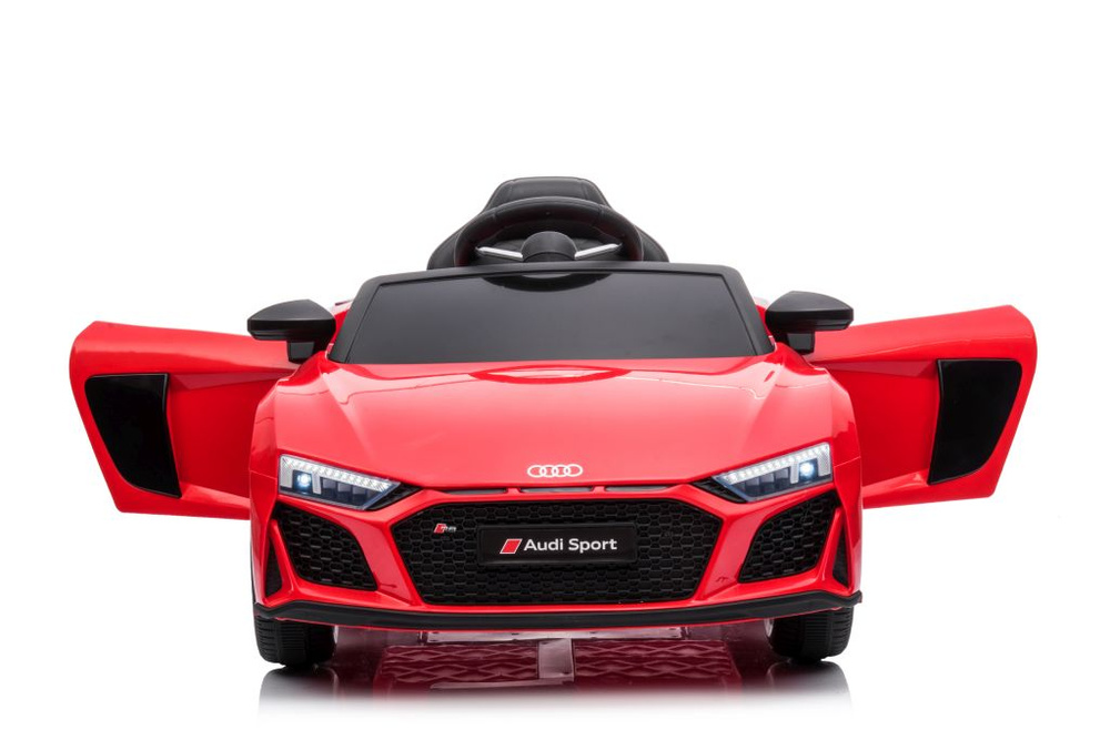 Elektrinis automobilis vaikams audi r8 raudonas