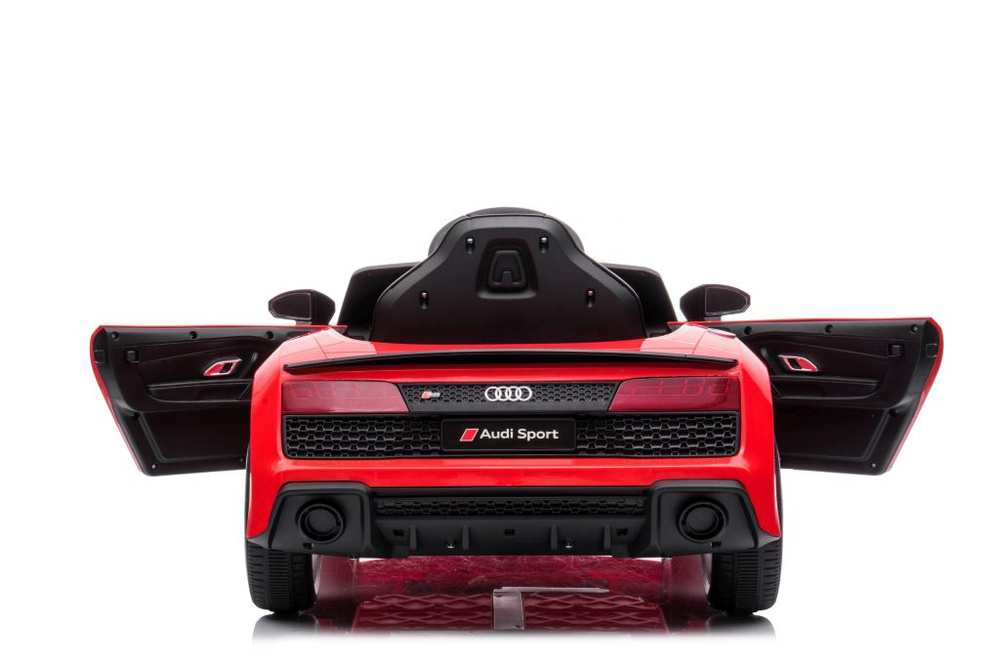 Elektrinis automobilis vaikams audi r8 raudonas